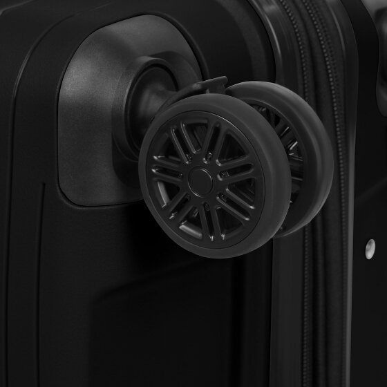 d&n Travel Line 4300-Plus 4 wielen Trolley M 65 cm met uitbreidingsplooi