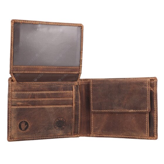 Greenburry Vintage Portemonnee Leer 12 cm