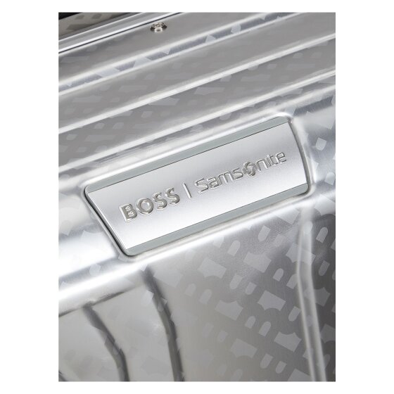 Samsonite Lite-Box Alu Boss Edition Trolley met 4 wielen, Aluminium, 76 cm