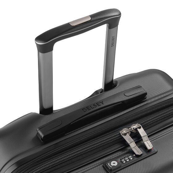 Delsey Paris Meteor 4 wielen Kofferset 3-delig met uitbreidingsplooi