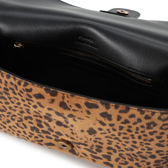 PINKO Slouchy Schoudertas Leer 27 cm