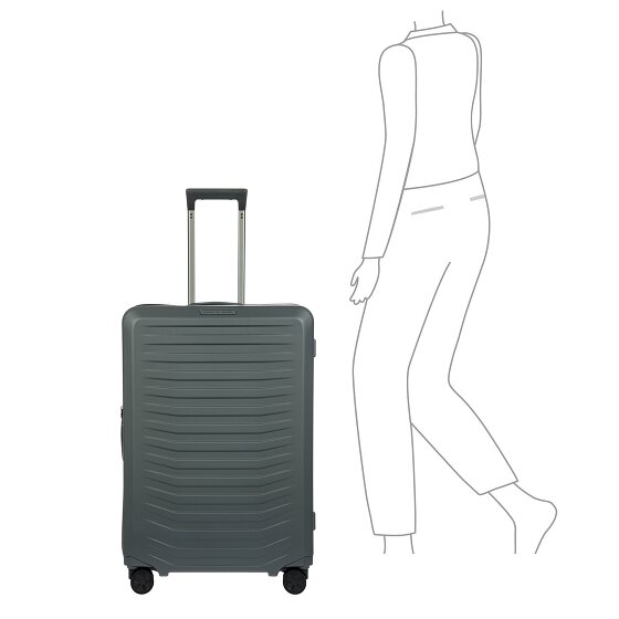Porsche Design Roadster 4 wielen Trolley L 75 cm met uitbreidingsplooi