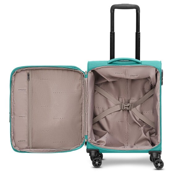 Stratic taska 4-Wiel Cabin Trolley S 55 cm met uittrekbare plooi