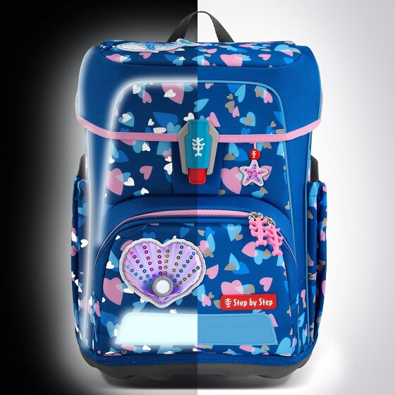 Step by Step Cloud Reflect Schooltas set 5-delig