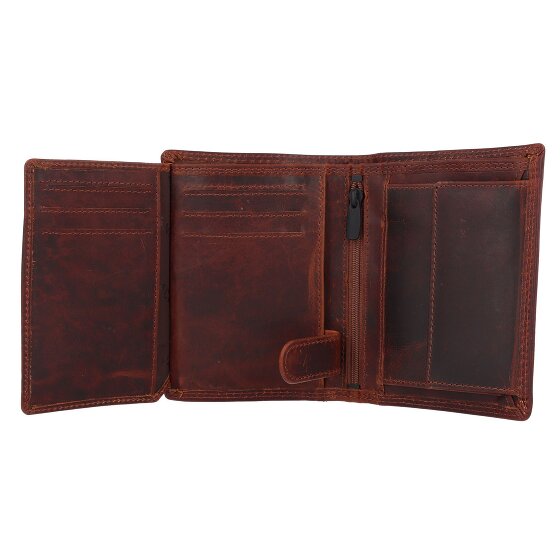 Jack Kinsky Monterey Portemonnee RFID-bescherming Leer 10.5 cm