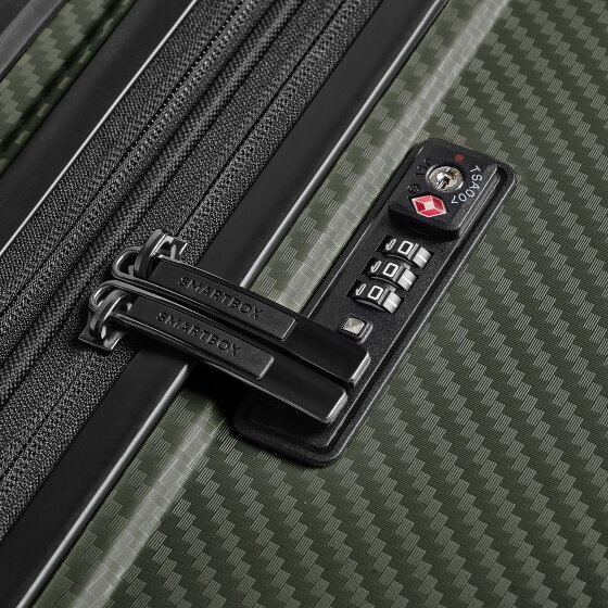 Smartbox Edition 01 4 wielen Trolley 66 cm met uitbreidingsplooi