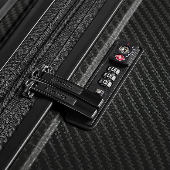 Smartbox Edition 01 4 wielen Kofferset 3-delig met uitbreidingsplooi