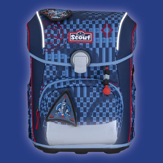 Scout Neo Exklusiv Safety Light Schooltas set 5-delig