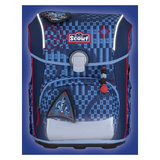Scout Neo Exklusiv Safety Light Schooltas set 5-delig
