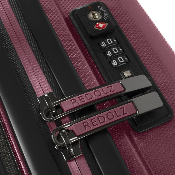 Redolz Essentials 14 4-wiel cabine trolley 55 cm slank