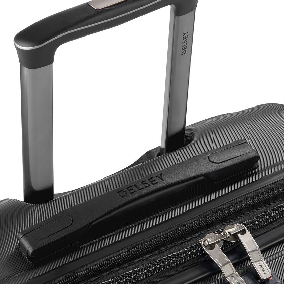 Delsey Paris Meteor-kofferset met 4 wielen, maten S en M, met uitbreidingsplooi