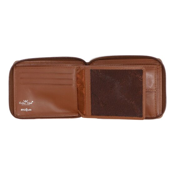 Golden Head Polo Portemonnee RFID-bescherming Leder 12.5 cm