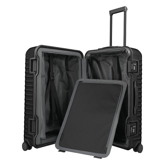 Titan Eternity Trolley met 4 wielen, Aluminium, 75 cm
