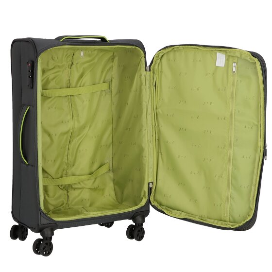 d&n Travel Line 6704 4-wiel kofferset 3st.