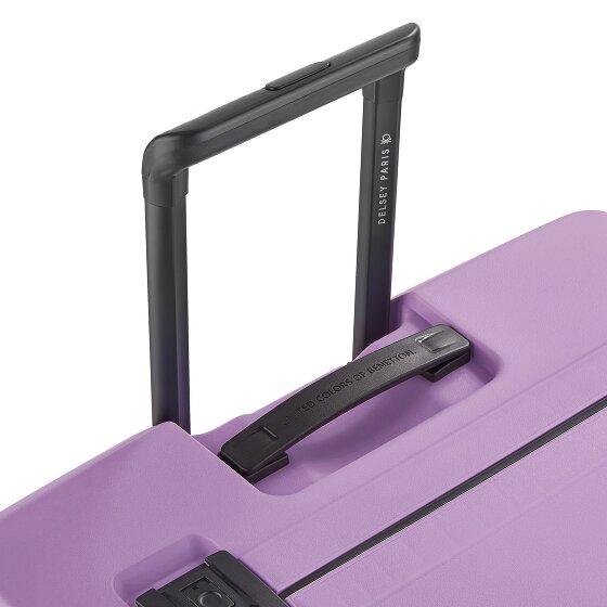 Delsey Paris x United Colors of Benetton Colour Block harde 4-wiel trolley 76 cm