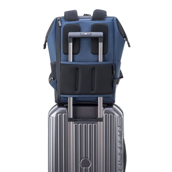 Delsey Paris Turenne Soft Dagrugzak RFID-bescherming 39 cm Laptop compartiment