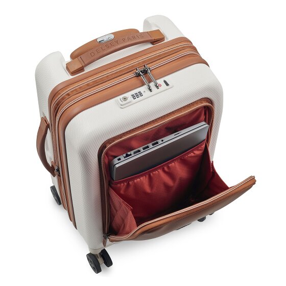 Delsey Paris Chatelet Air 2.0 4-wiel cabinewagen 55 cm met uitbreidingsplooi