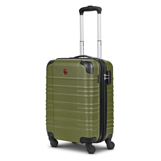 Wenger Amplar Evo 4 wielen Cabinewagen S 53 cm met uitbreidingsplooi