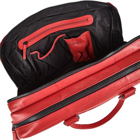 Burkely Minimal Mason Aktentas Leder 41 cm Laptopvak