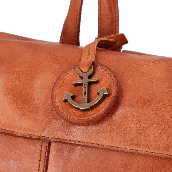 Harbour 2nd Dakota Dagrugzak Leer 35 cm Laptop compartiment Harbour 2nd Dakota Dagrugzak Leer 35 cm Laptop compartiment