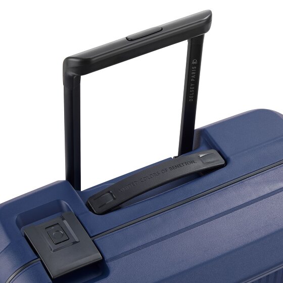 Delsey Paris x United Colors of Benetton Color Block Hardside 4-wiel cabine trolley 55 cm