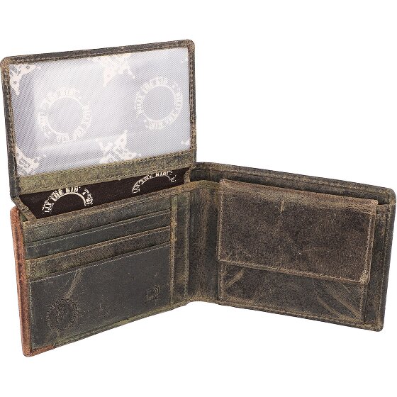 Billy the Kid Hunter portemonnee RFID leer 12 cm