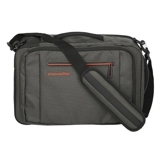 Travelite Crosslite Vluchttas 40 cm Laptop compartiment met uitbreidingsplooi