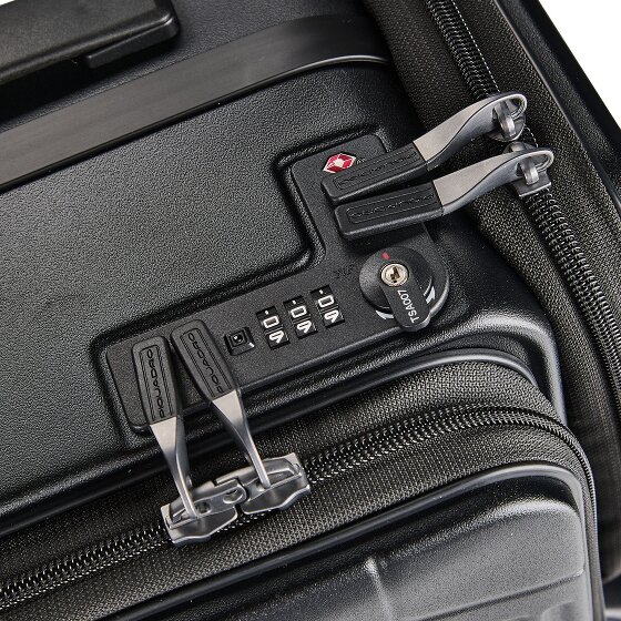 Piquadro PQ-Light 4 wielen Cabinewagen 55 cm Laptopvak