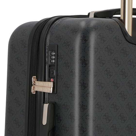 Guess Jesco 4 wielen Trolley 64 cm met uitbreidingsplooi