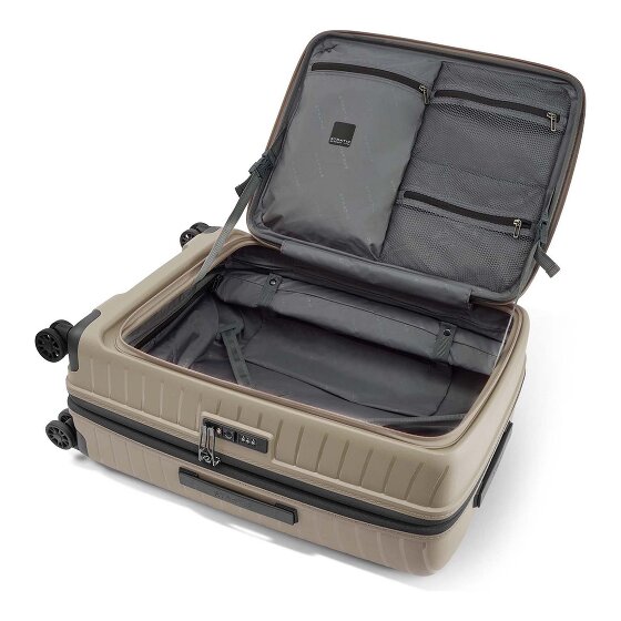 Stratic Novium 4 wielen Trolley M 65.5 cm met uitbreidingsplooi