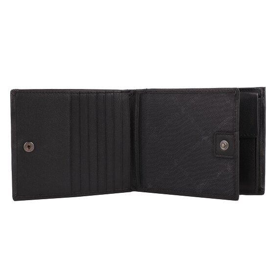 Braun Büffel Hannes Portemonnee RFID-bescherming Leder 12 cm