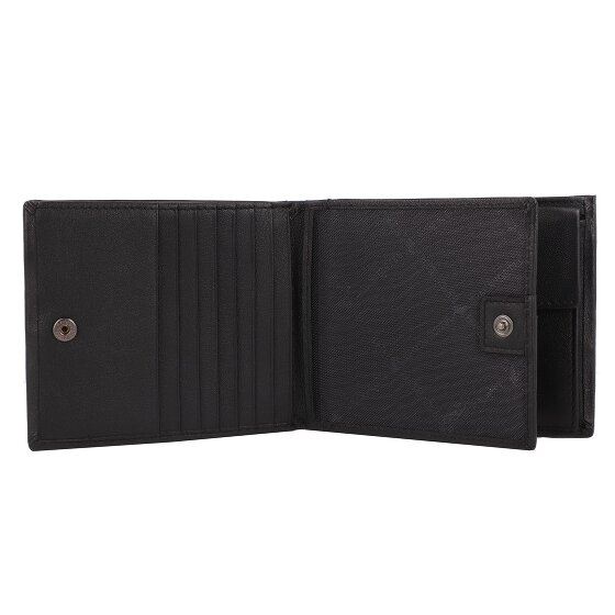 Braun Büffel Hannes Portemonnee RFID-bescherming Leer 12 cm