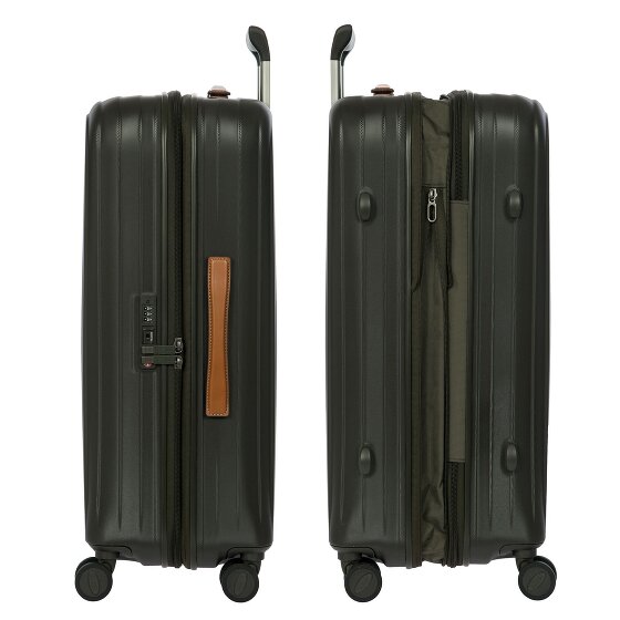 Bric's Taormina 4 wielen Trolley M 69 cm met uitbreidingsplooi