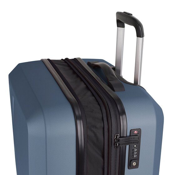 Gabol Montreal 4 wielen Trolley L 76 cm met uitbreidingsplooi