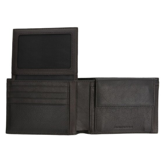 Piquadro Portemonnee M Leer 12,5 cm