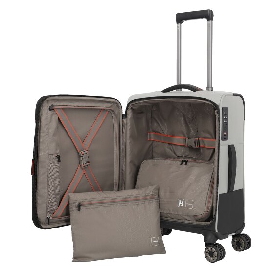 Travelite Crosslite 4 wielen Cabinewagen S 55 cm