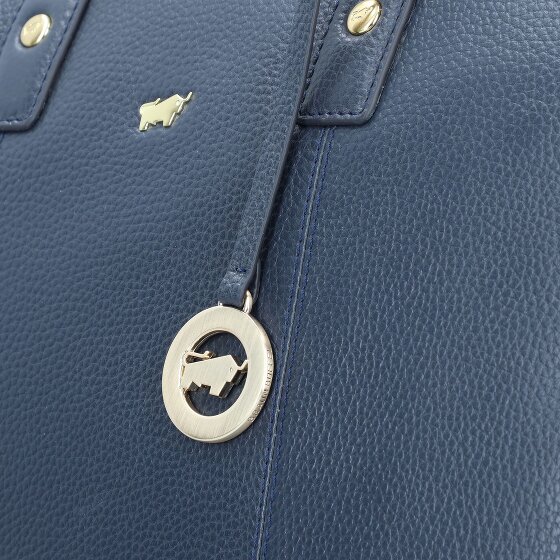 Braun Büffel Hanna Shopper Tas Leer 39 cm Laptop compartiment