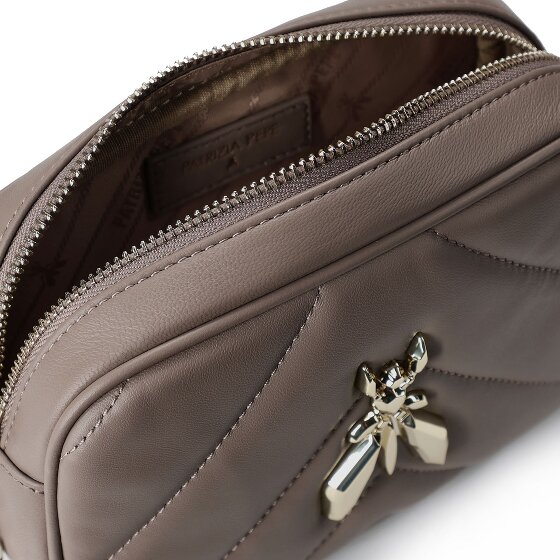 Patrizia Pepe Fly Padded Schoudertas Leer 19.5 cm