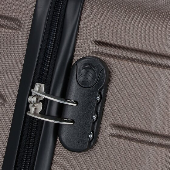 Nowi Bergamo 4 wielen Kofferset 2-delig