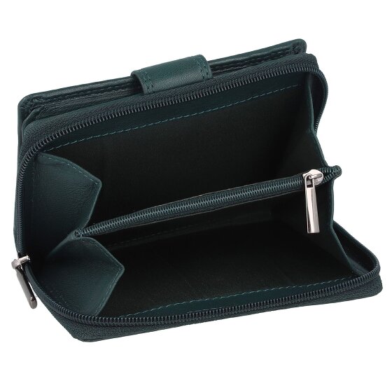 mano Donna Giulia Leren Portemonnee 9 cm