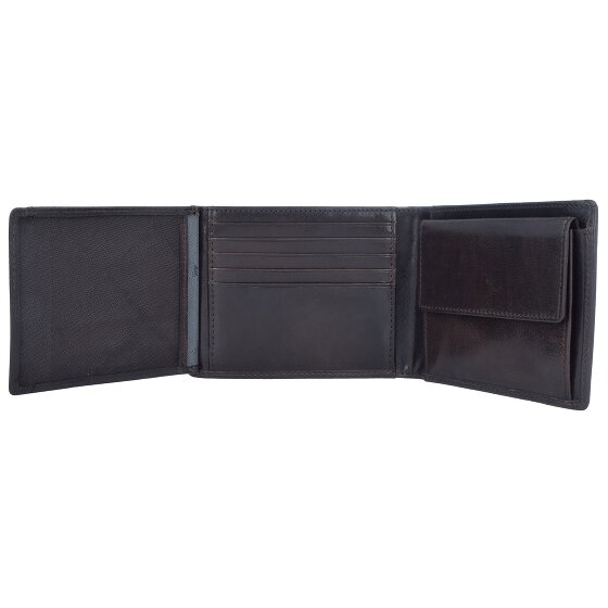 Braun Büffel Arezzo Portemonnee RFID Leer 12,5 cm