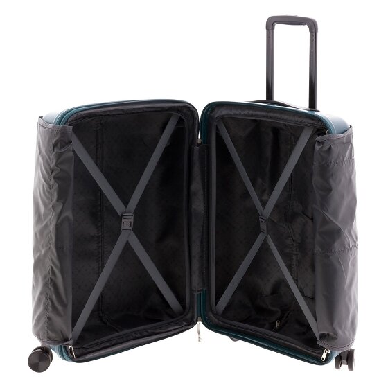 Gladiator 5000 4 wielen Trolley 63 cm met uitbreidingsplooi