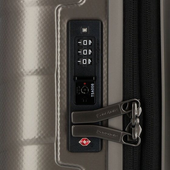 Samsonite Attrix 4 wielen Cabinewagen 55 cm met uitbreidingsplooi