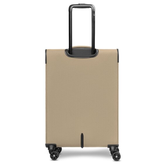 Stratic taska 4-wiel trolley M 65 cm met uitvouwbare plooi