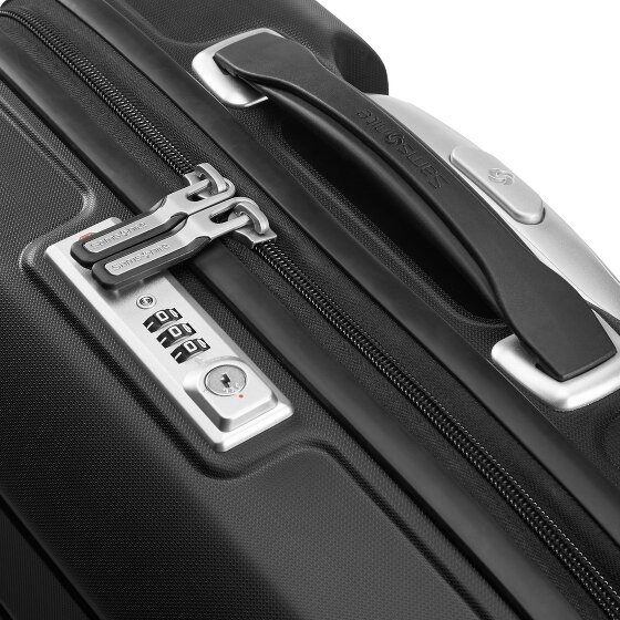 Samsonite Flux 4 wielen Cabinewagen 55 cm met uitbreidingsplooi