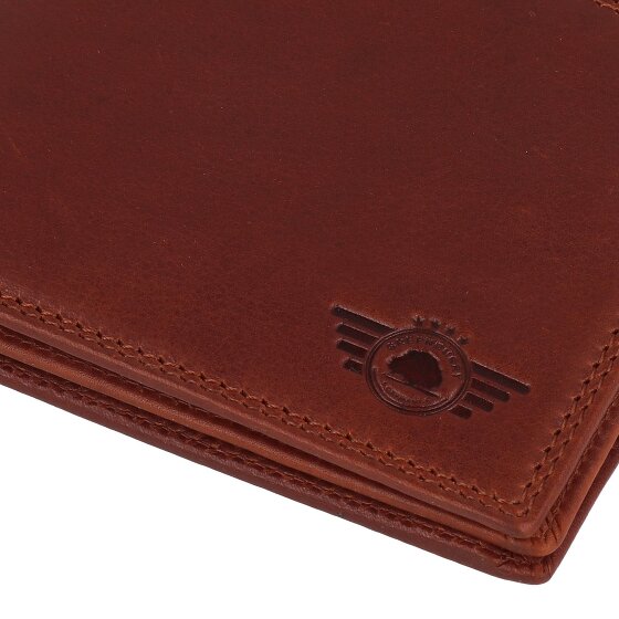 Greenburry Vintage Portemonnee RFID-bescherming Leer 12 cm