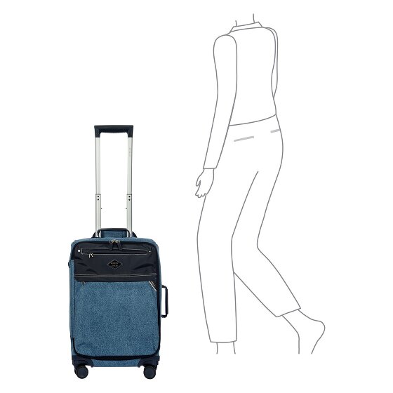 Bric's Bric´s  x Replay 4 wielen Cabinewagen 55 cm