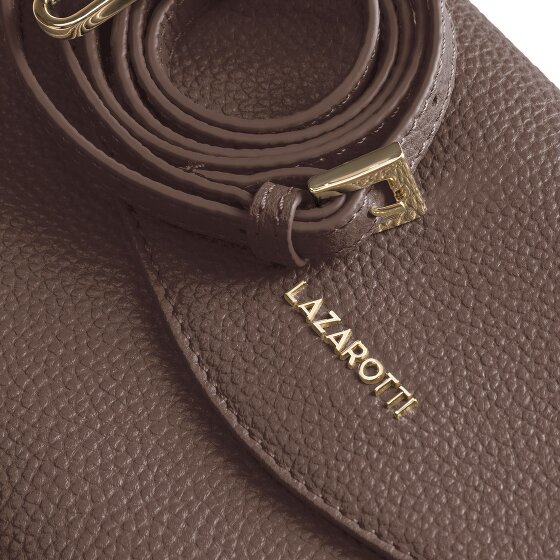 Lazarotti Bologna Leren clutch schoudertas leer 23 cm