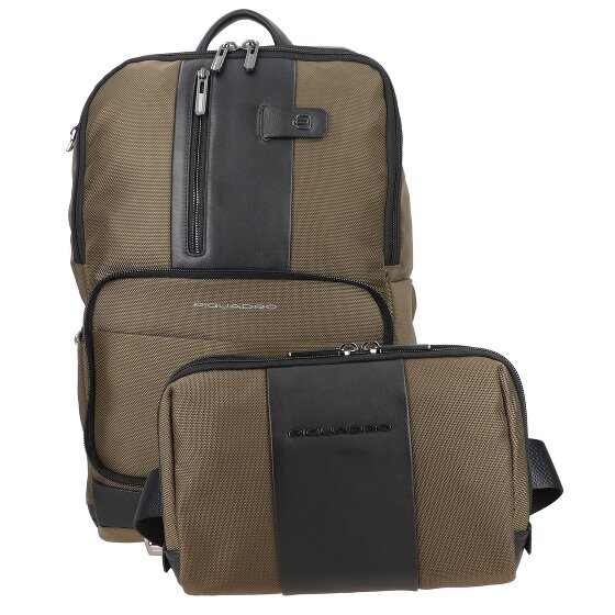 Piquadro Brief 2 Dagrugzak 44 cm Laptop compartiment