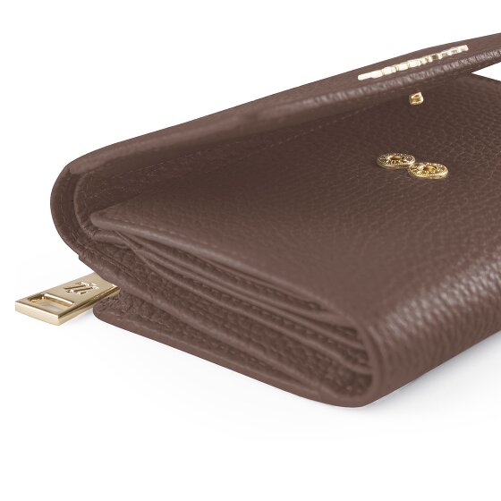 Lazarotti Bologna Leather XL portemonnee met ritsvak rondom, leer, 14 cm